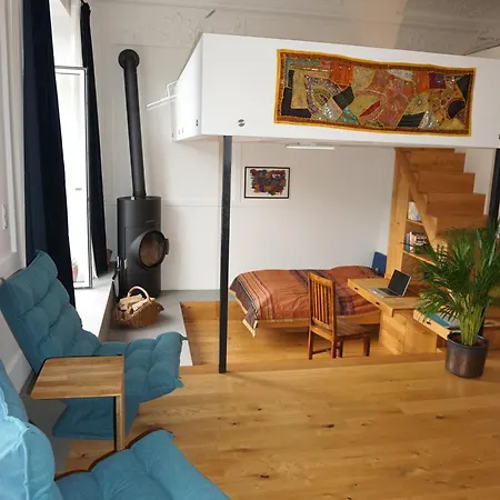 Aussergewoehnliche Loft-wohnung In Einer Alten Barons Mit Suedterrasse Und Privatem Garten Apartment