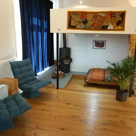 Aussergewoehnliche Loft-wohnung In Einer Alten Barons Mit Suedterrasse Und Privatem Garten