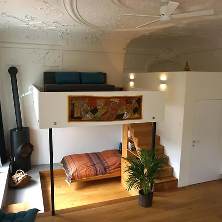Aussergewoehnliche Loft-wohnung In Einer Alten Barons Mit Suedterrasse Und Privatem Garten Apartment *