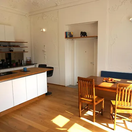 Aussergewoehnliche Loft-wohnung In Einer Alten Barons Mit Suedterrasse Und Privatem Garten Apartment *